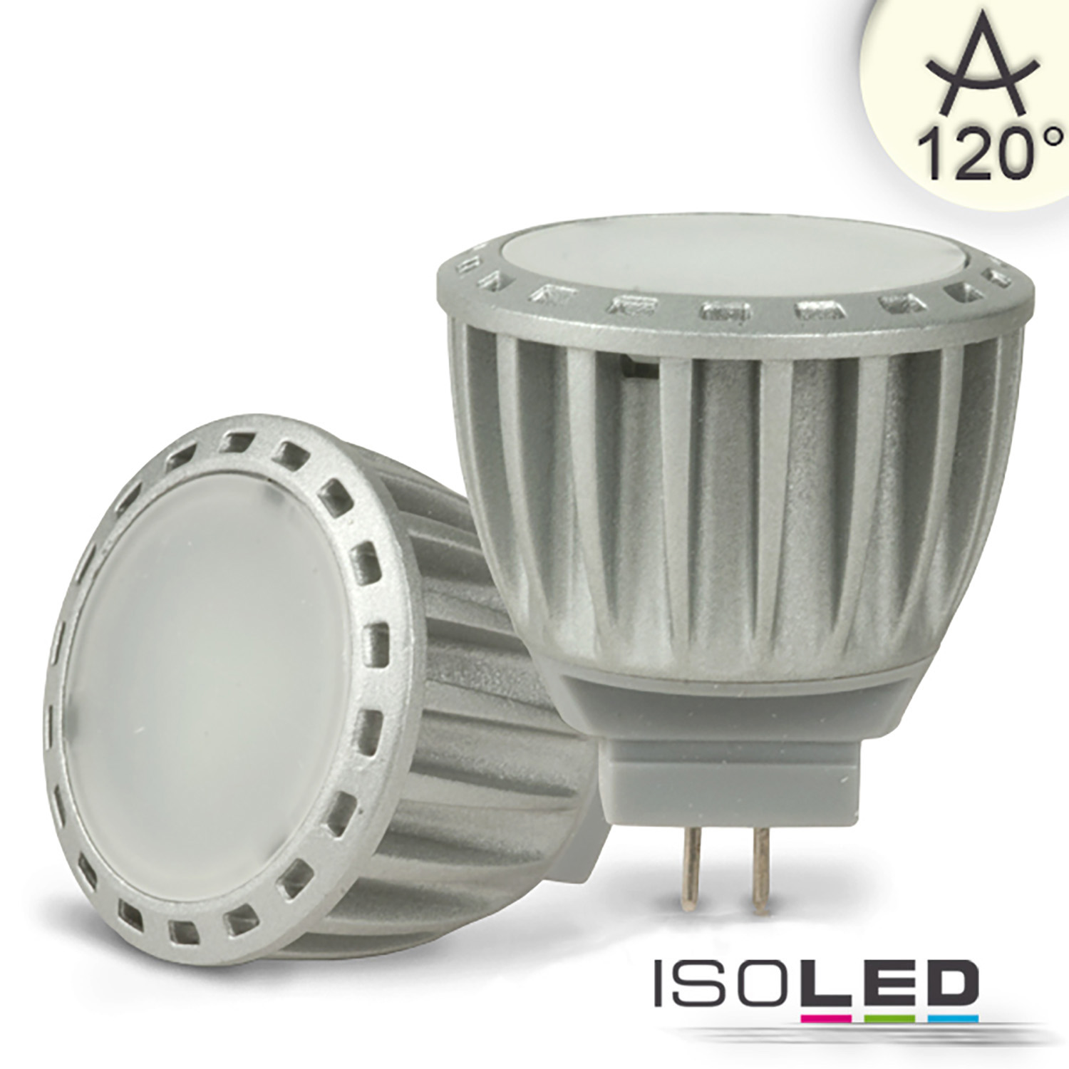 ISOLED MR11 LED 4W diffus, 120° Pic_1