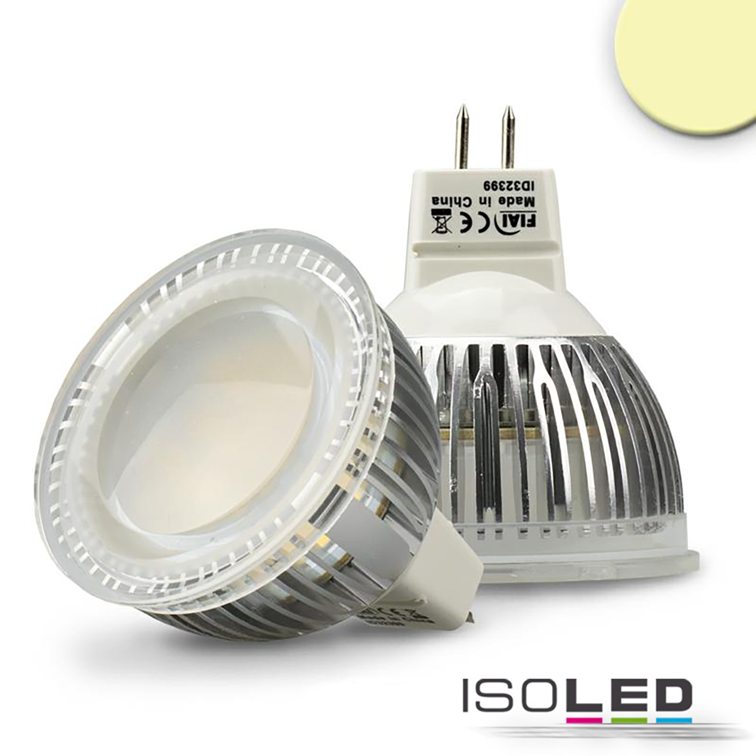 ISOLED MR16 LED Strahler 6W Glas Pic_1