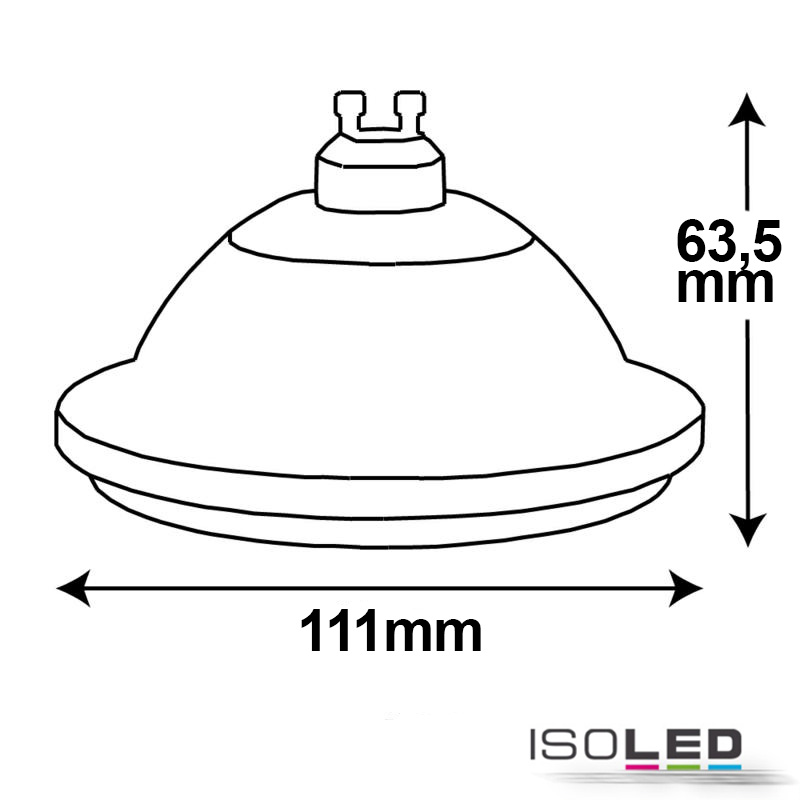 ISOLED ES111 GU10 COB Spot, 13W Pic_3