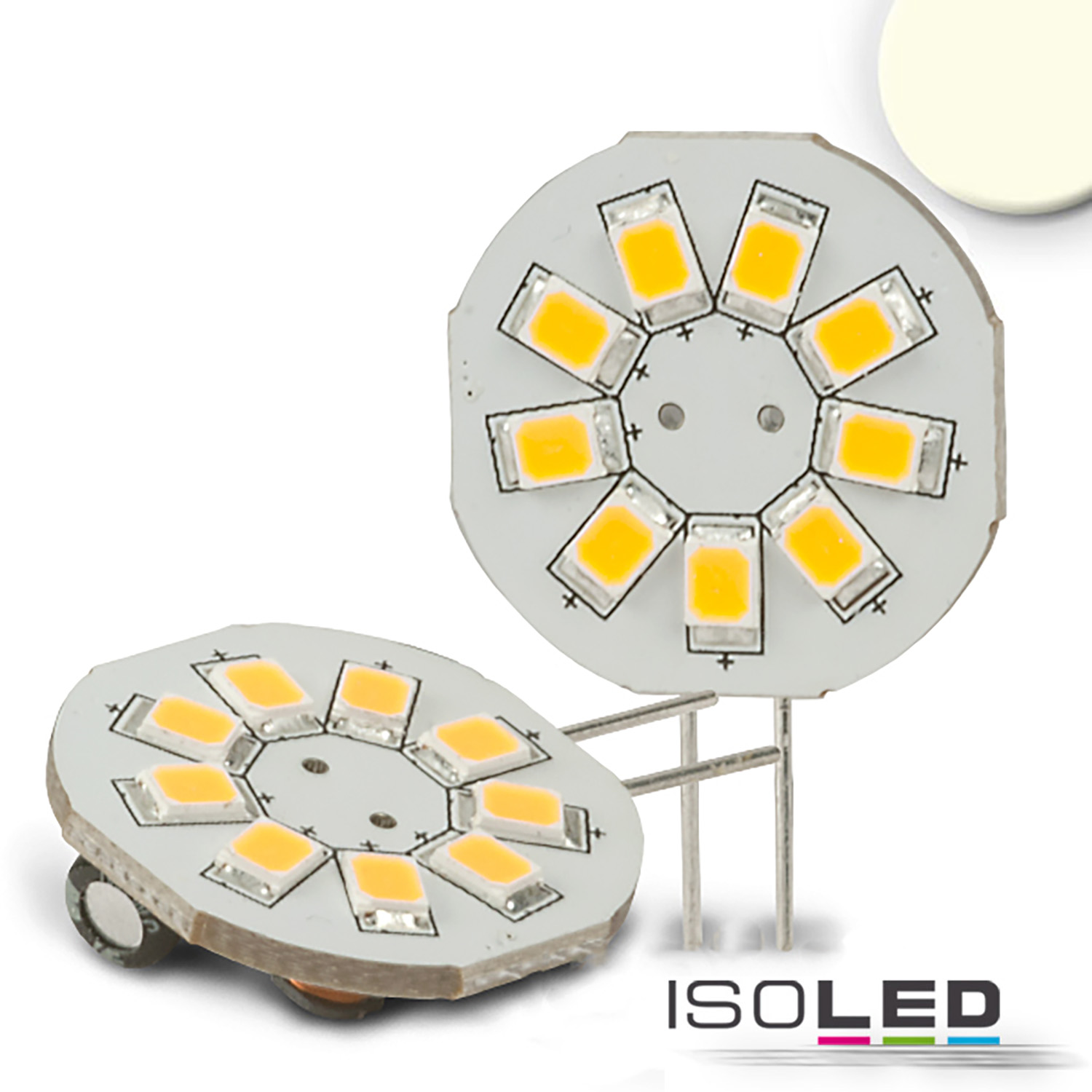 ISOLED G4 LED 9SMD, 1,5W, neutralweiß Pic_1