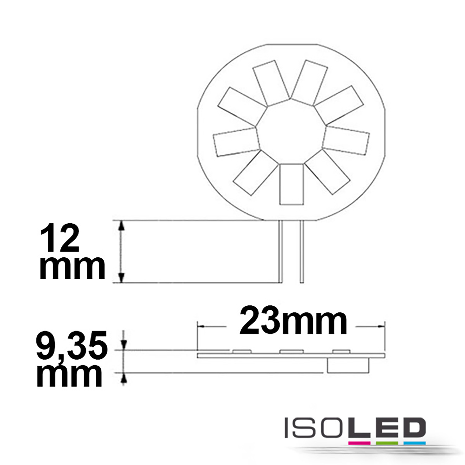 ISOLED G4 LED 9SMD, 1,5W, neutralweiß Pic_2