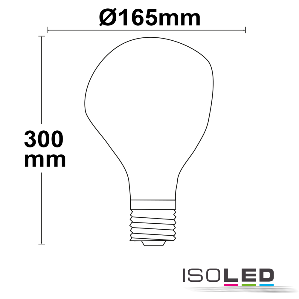 ISOLED E27 Vintage Line LED Dekobirne Pic_3
