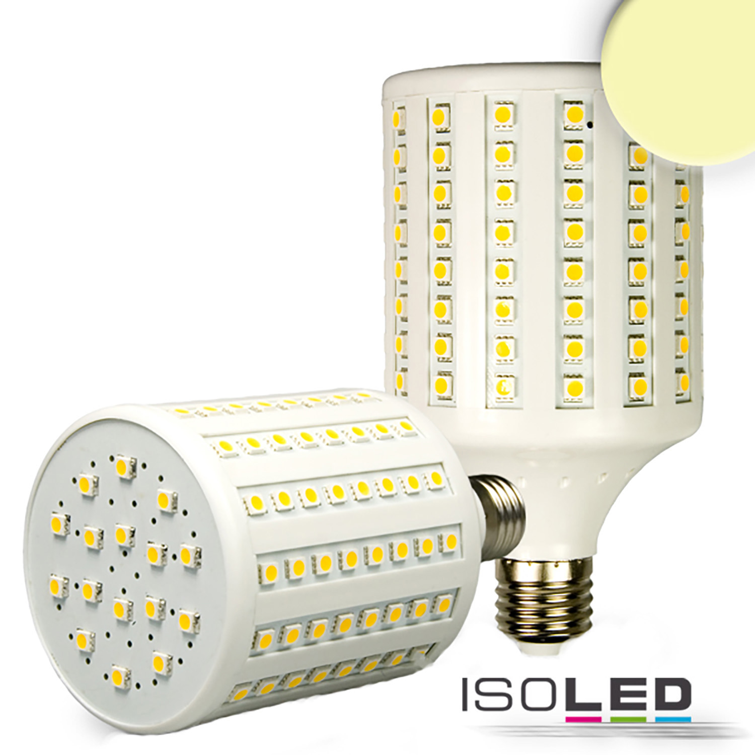 ISOLED E27 Corn Leuchtmittel, 136SMD, 20W Pic_1