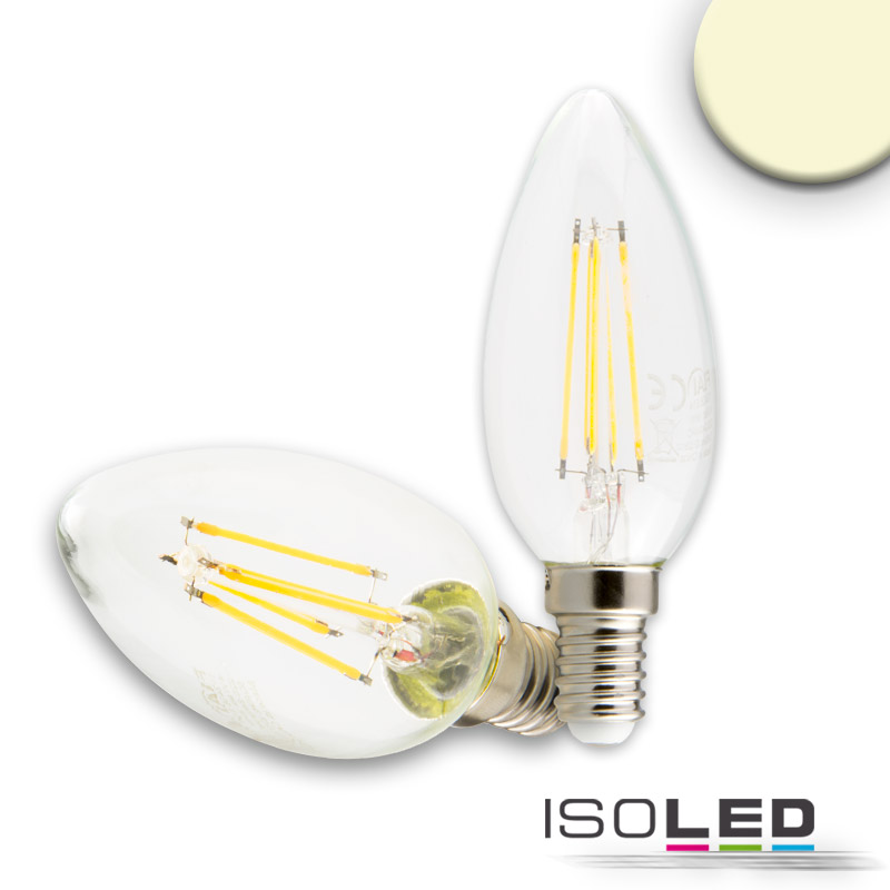 ISOLED E14 LED Kerze, 4W, klar Pic_2
