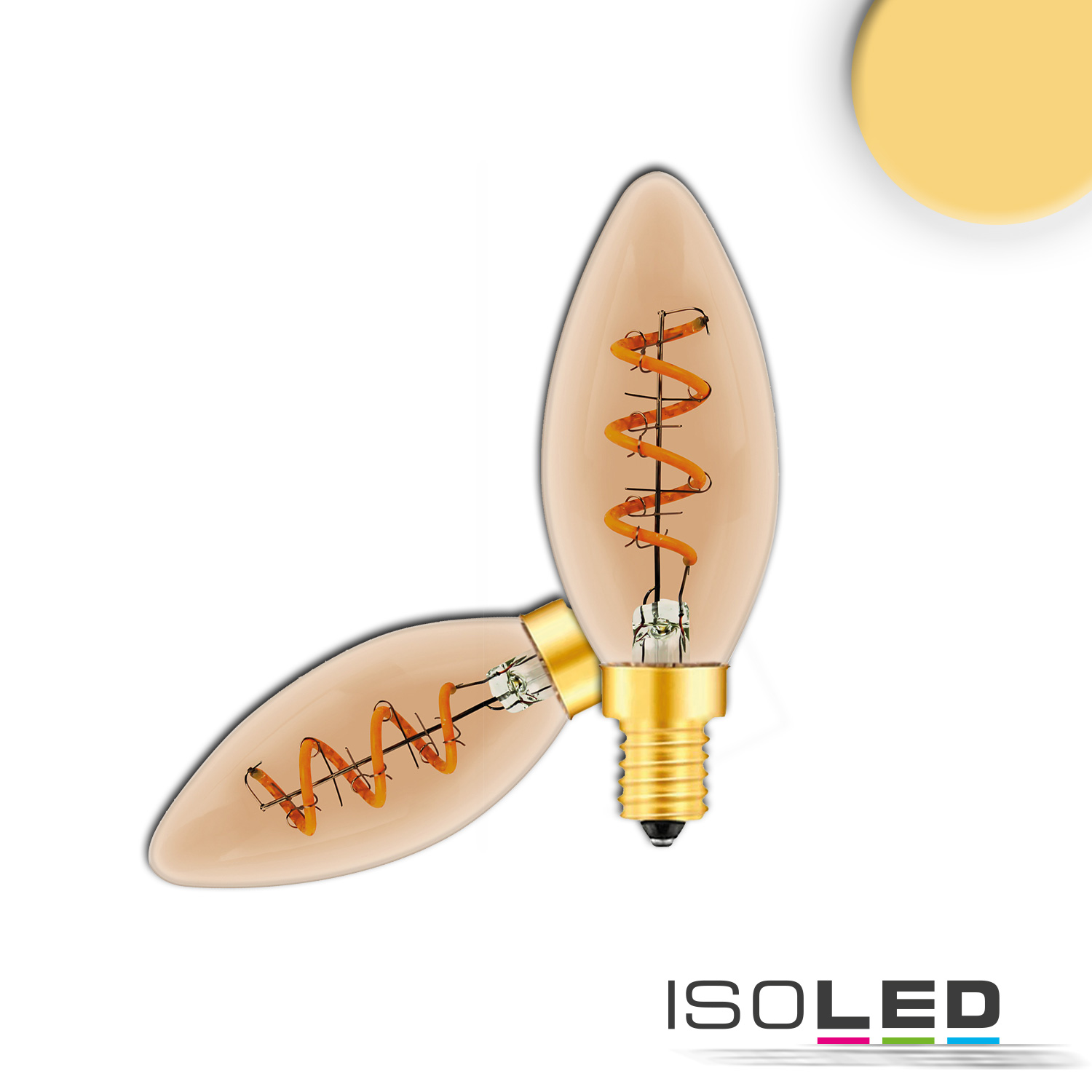 ISOLED E14 Vintage Line LED Candlebulb Pic_1