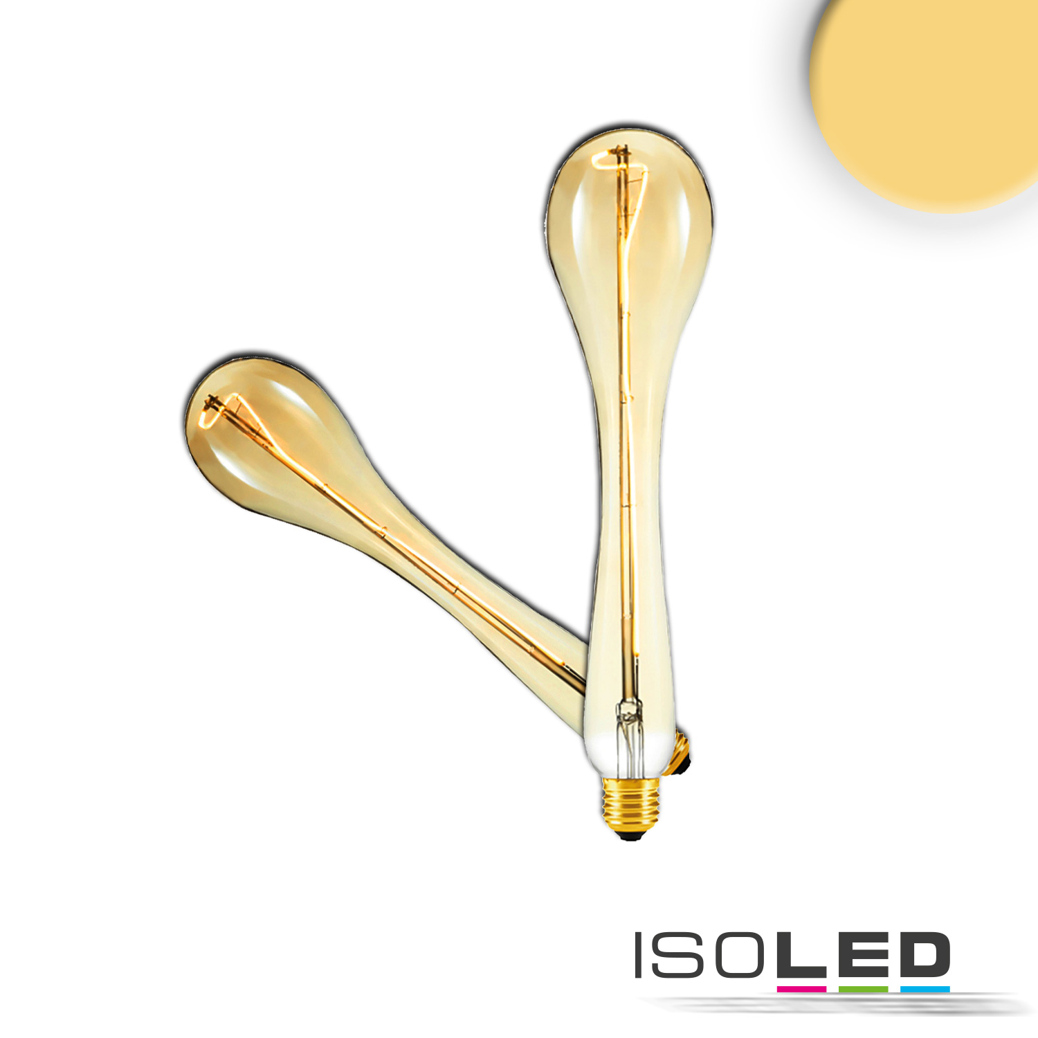 ISOLED E27 Vintage Line LED Waterdrop Pic_1