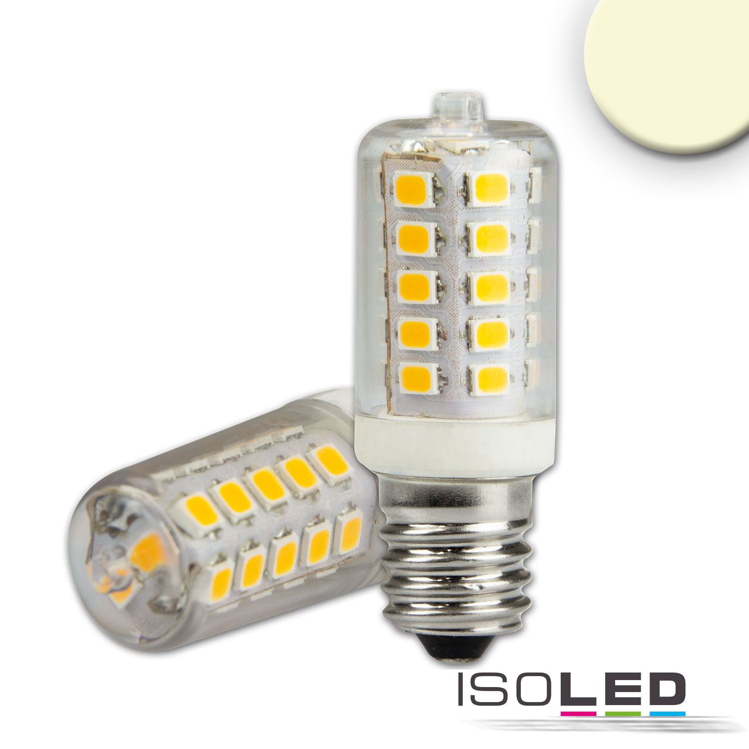 ISOLED E14 LED 32SMD, 3,5W, warmweiß Pic_1