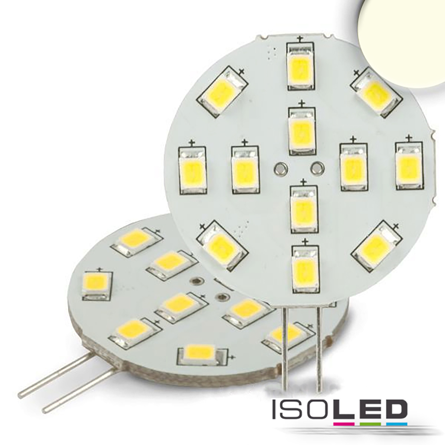 ISOLED G4 LED 12SMD, 2W, neutralweiß Pic_1