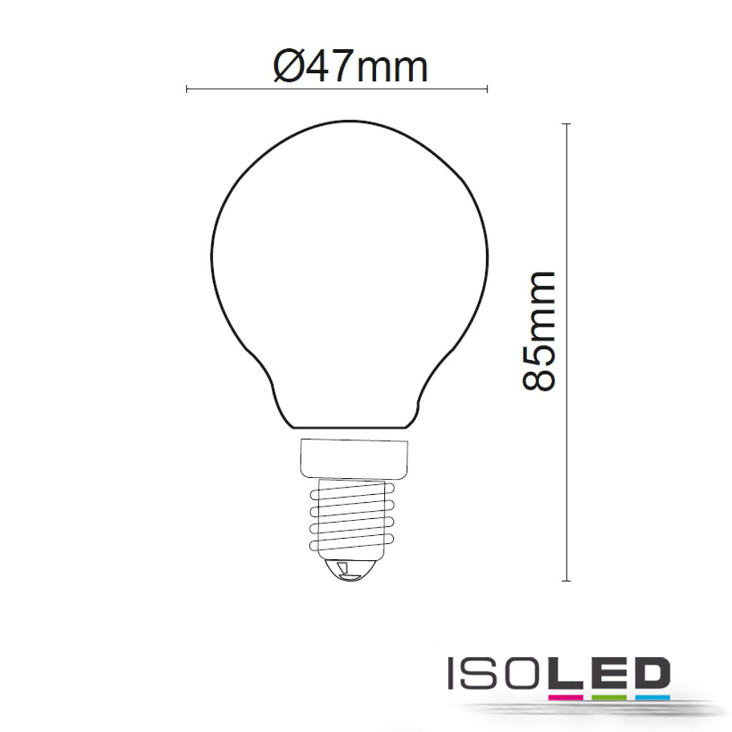 FIAI Handels GmbH E27 LED Birne, 7W, klar Pic_2