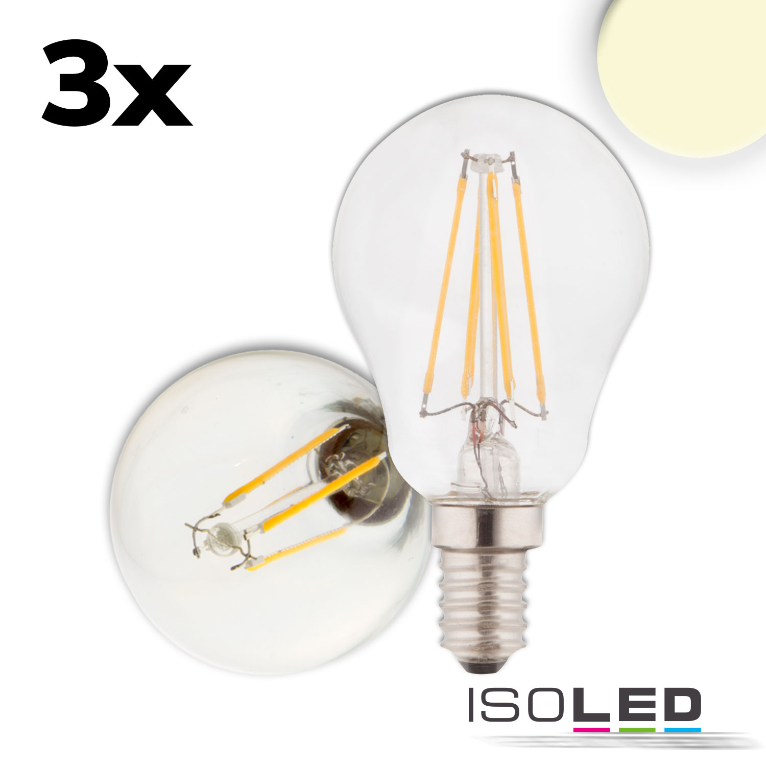 ISOLED E14 LED Illu, 4W, klar Pic_1
