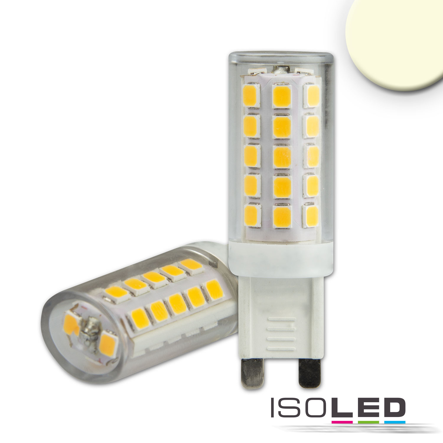 ISOLED G9 LED 32SMD, 3,5W, warmweiß Pic_1