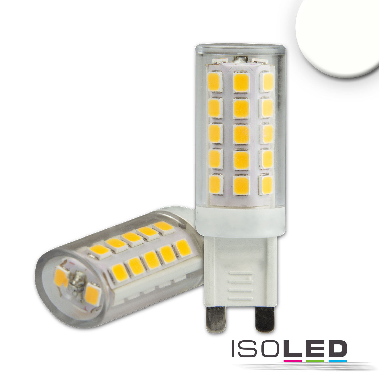 ISOLED G9 LED 32SMD, 3,5W, neutralweiß Pic_1