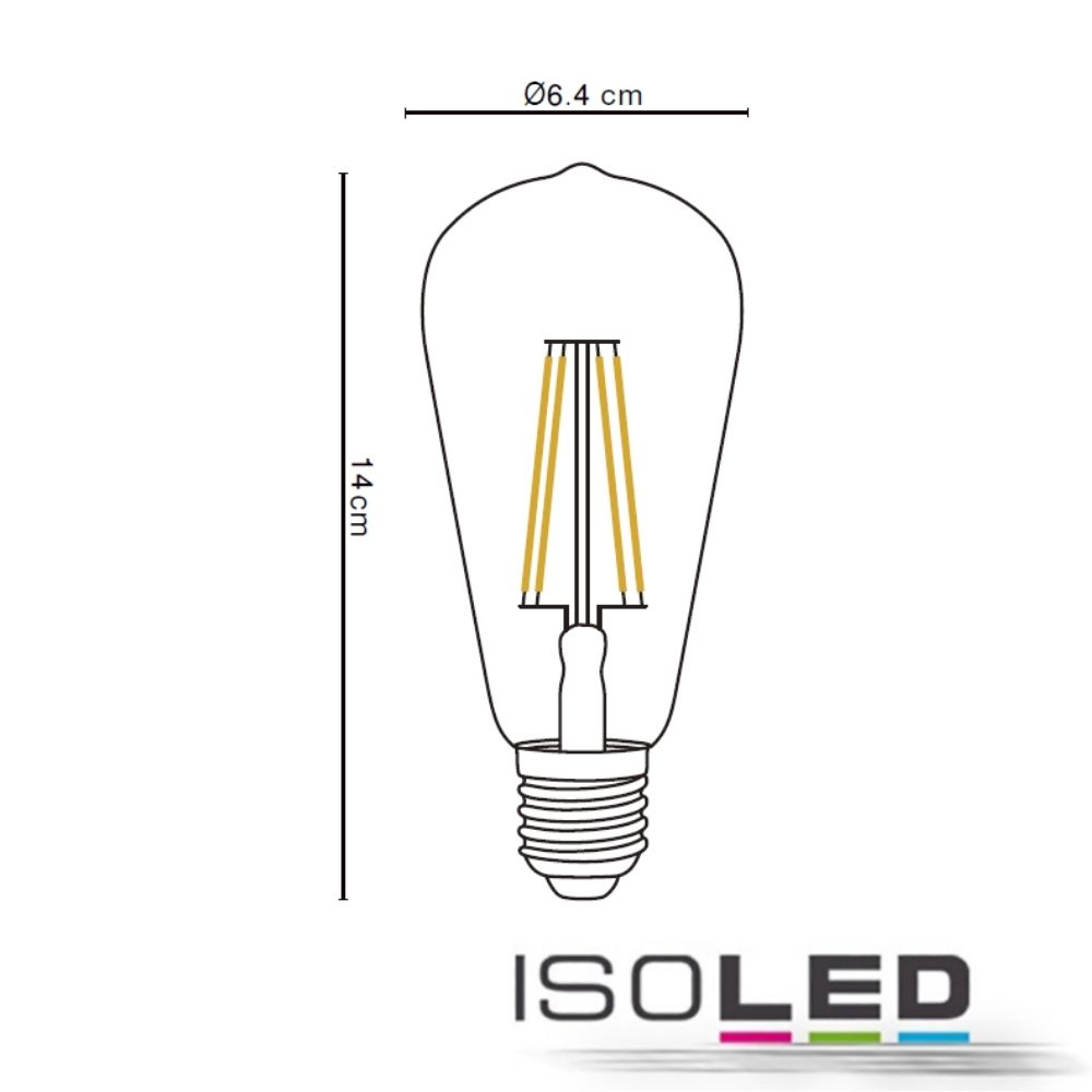 ISOLED E27 Vintage Line LED ST64 Pic_2