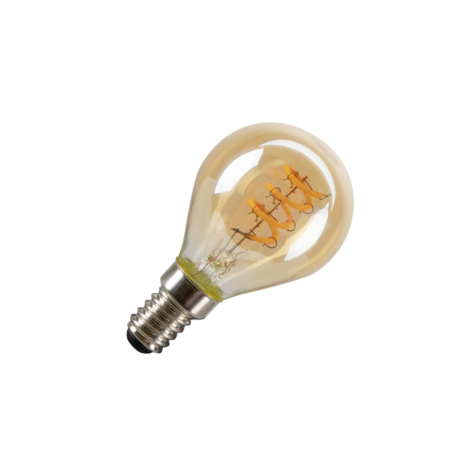 Slv LED G45, gold, E14, PHASE, 2W, 2200K Pic_1