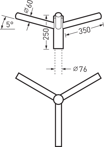 Trilux 0803/3/76-350-60/120° N5° Pic_2