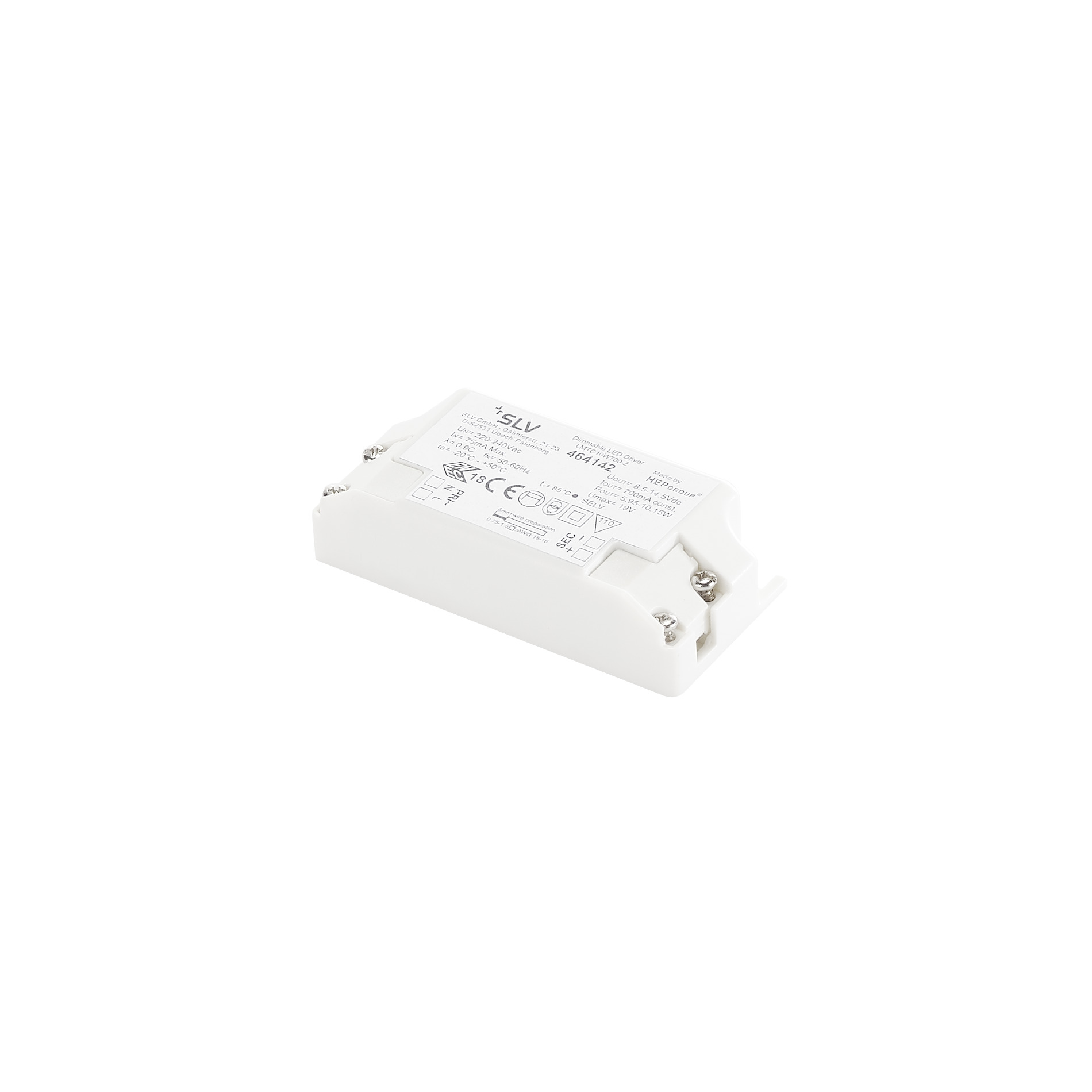 SLV ELEKTRONIK GMBH LED Treiber 10,5W 700mA dimmbar Pic_1