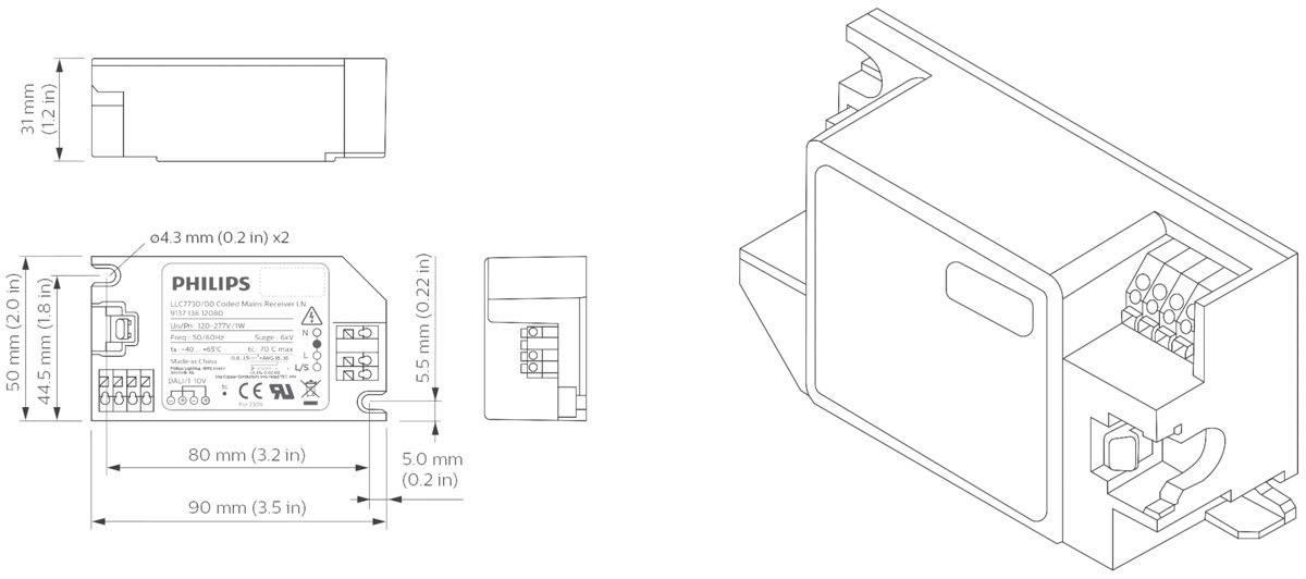 Signify LLC7730/00 Coded Mains Receiver LN Pic_1