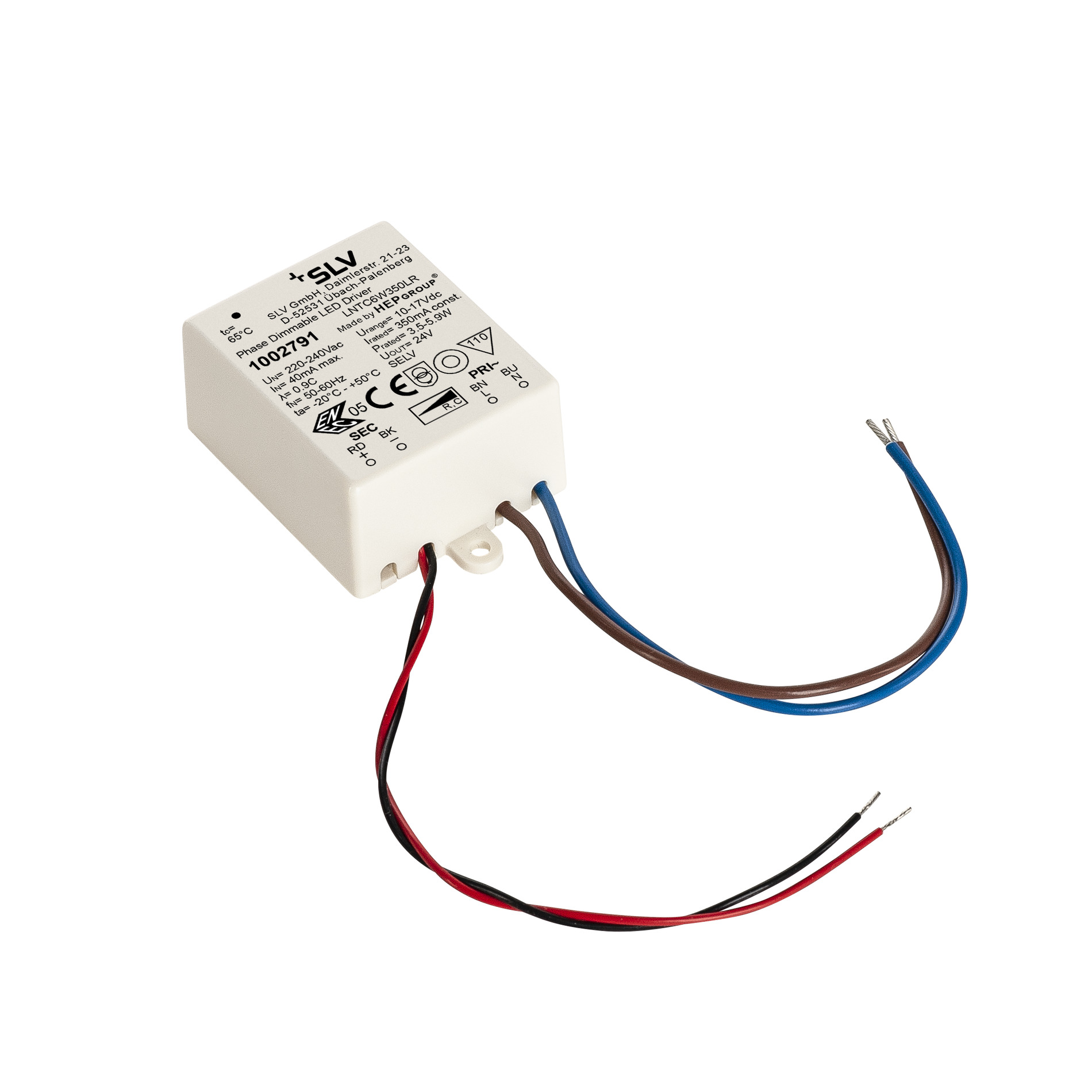SLV ELEKTRONIK GMBH LED Treiber 6W 350mA dimmbar Pic_1
