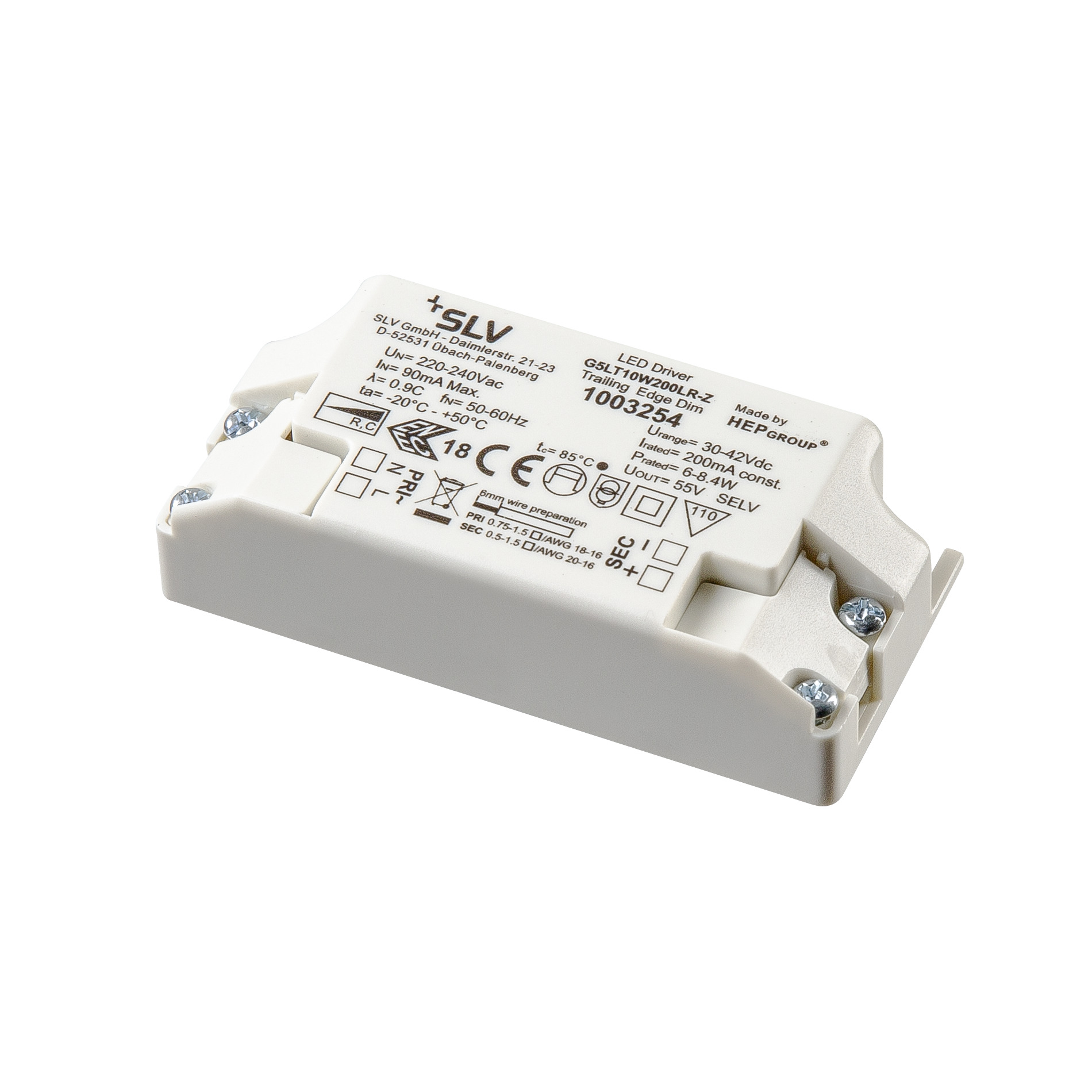 SLV ELEKTRONIK GMBH LED Treiber 8,4W 200mA Pic_1
