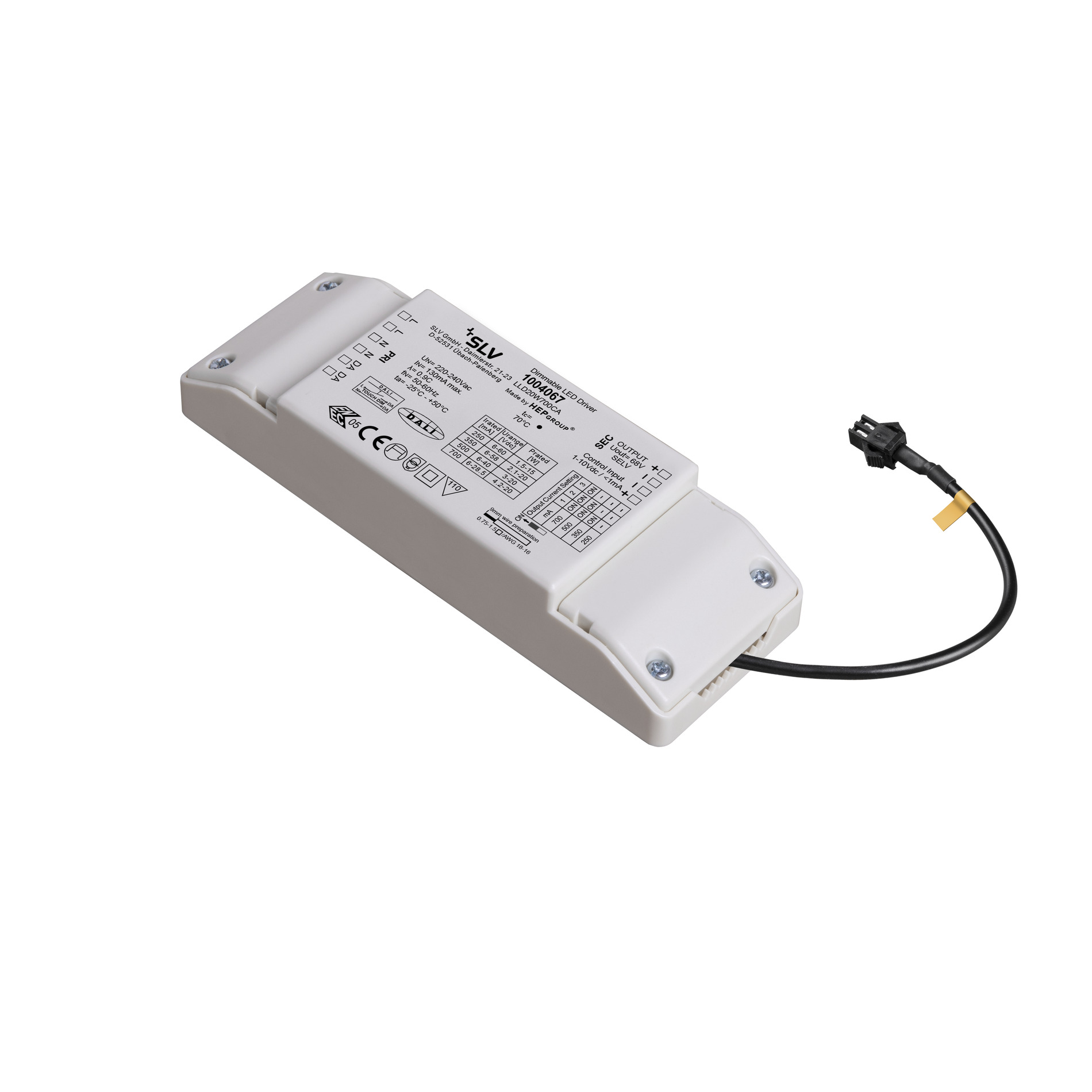 Slv LED Treiber 20W 250mA DALI Pic_1
