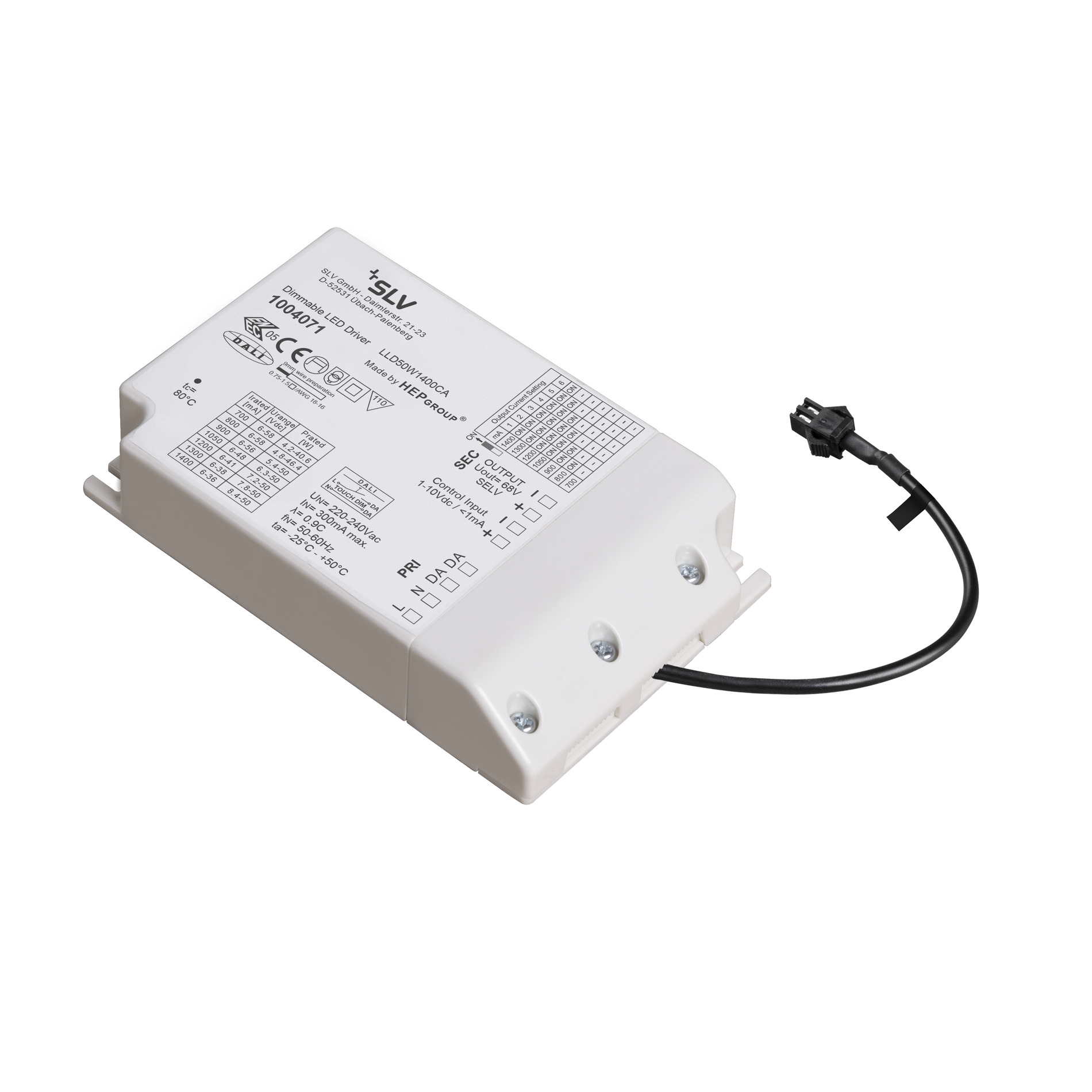 Slv LED Treiber 4,2-50W 1050mA DALI dimmbar Pic_1