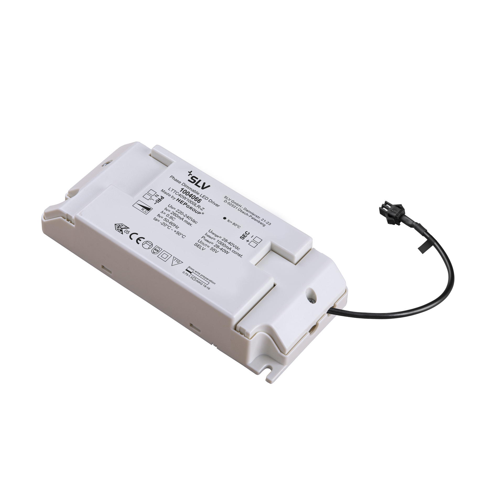 Slv LED Treiber 28-40W 1000mA PHASE DIMMBAR Pic_1