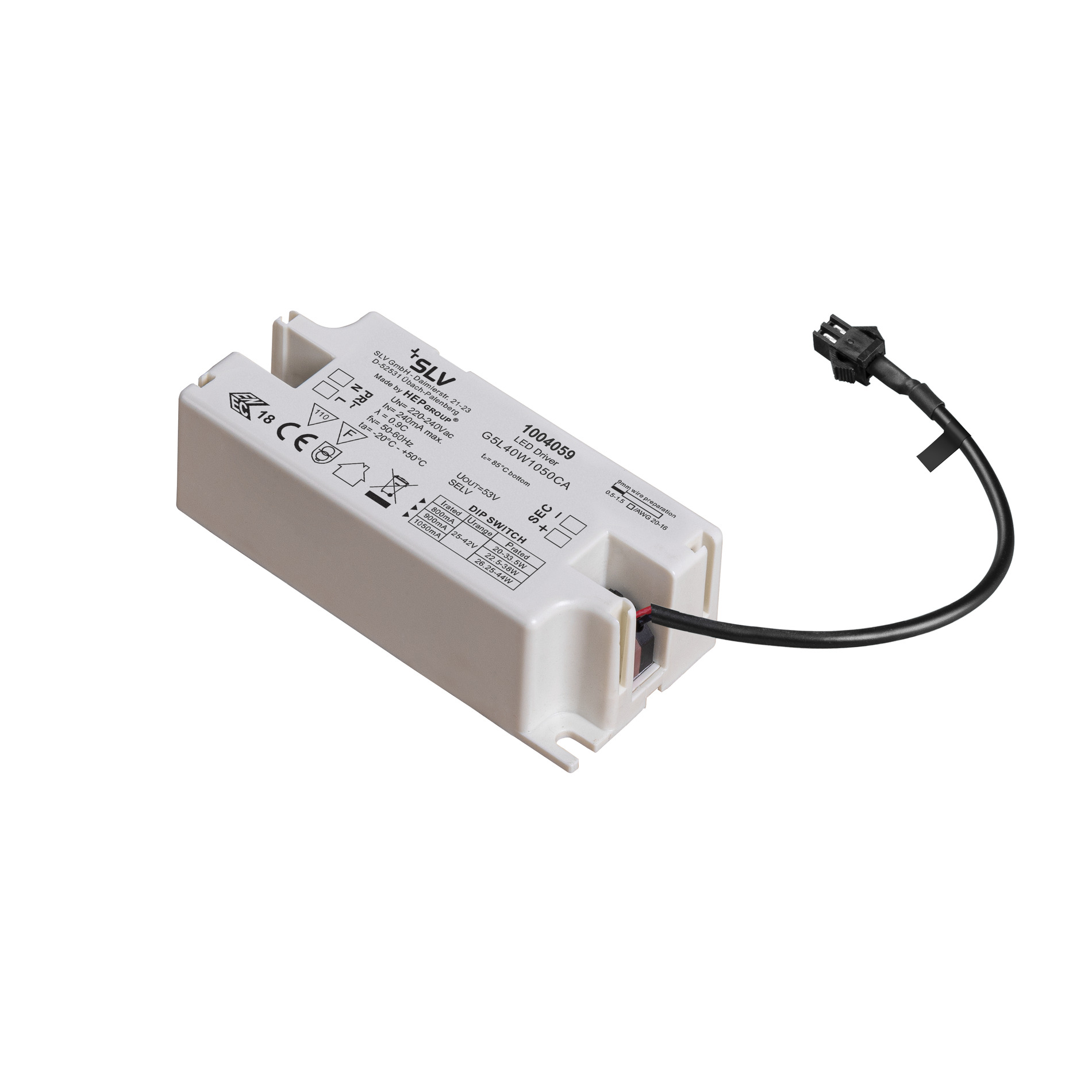 Slv LED Treiber 40W 1050mA weiß Pic_1