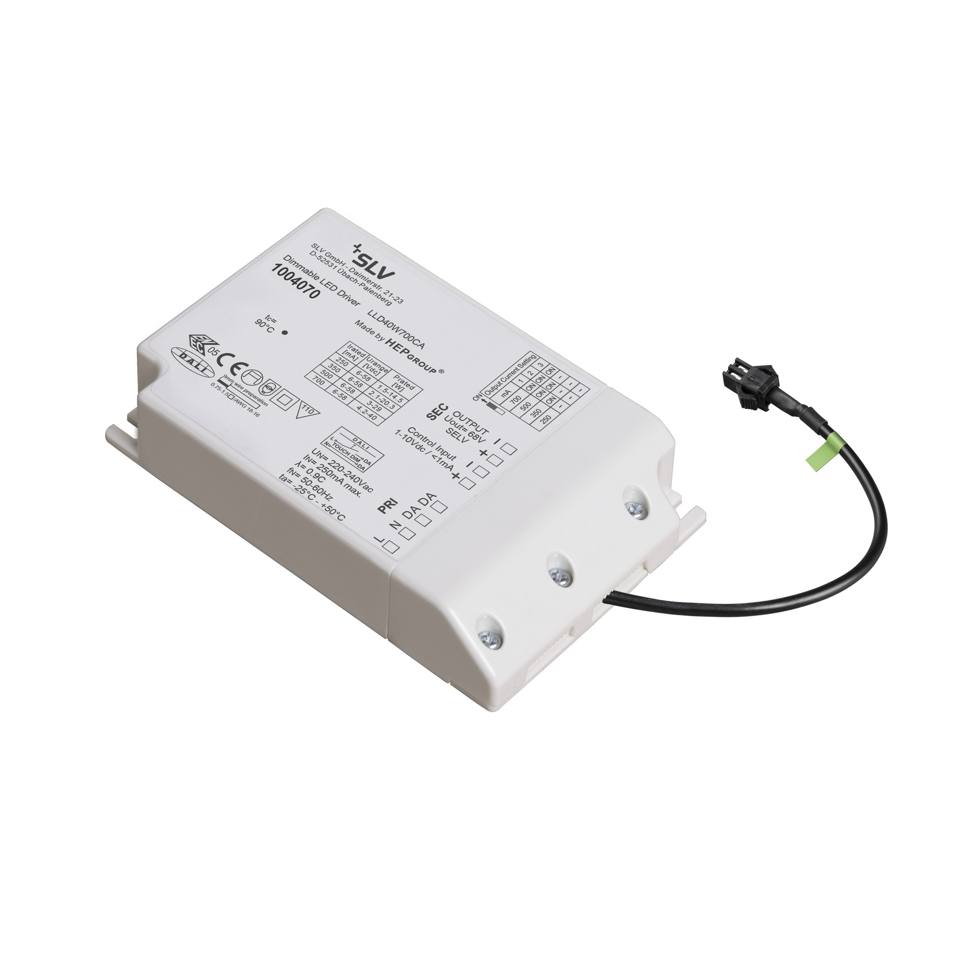 Slv LED Treiber 40W 700mA DALI Pic_1