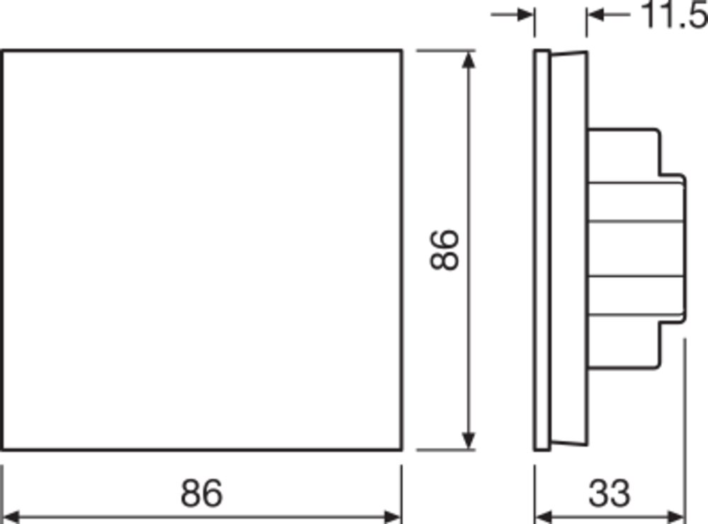 Ledvance LC RF TOUCH PANEL RGBW 220-240 Pic_2