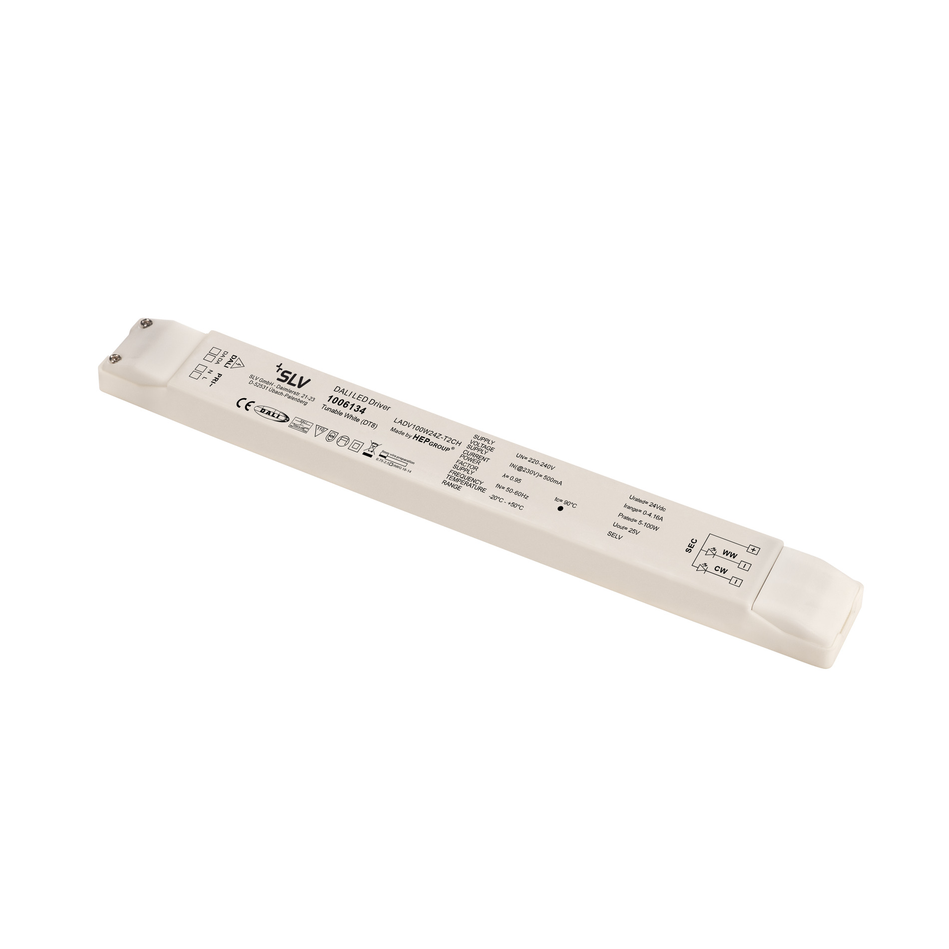 Slv LED Netzteil 100W DALI 24V 2 Kanal Pic_1