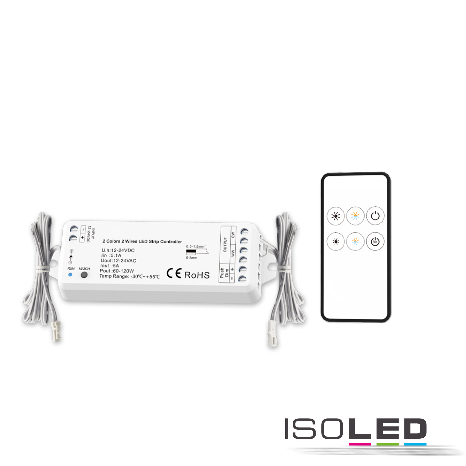ISOLED LED weißdynamischer Push/Funk Pic_1