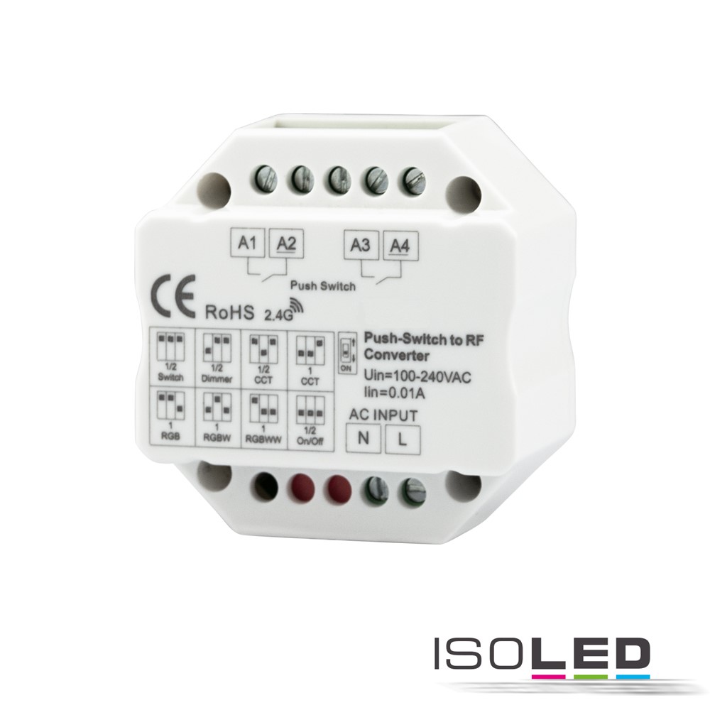 ISOLED Sys-Pro 2-Push Input, Funk-Output Pic_1