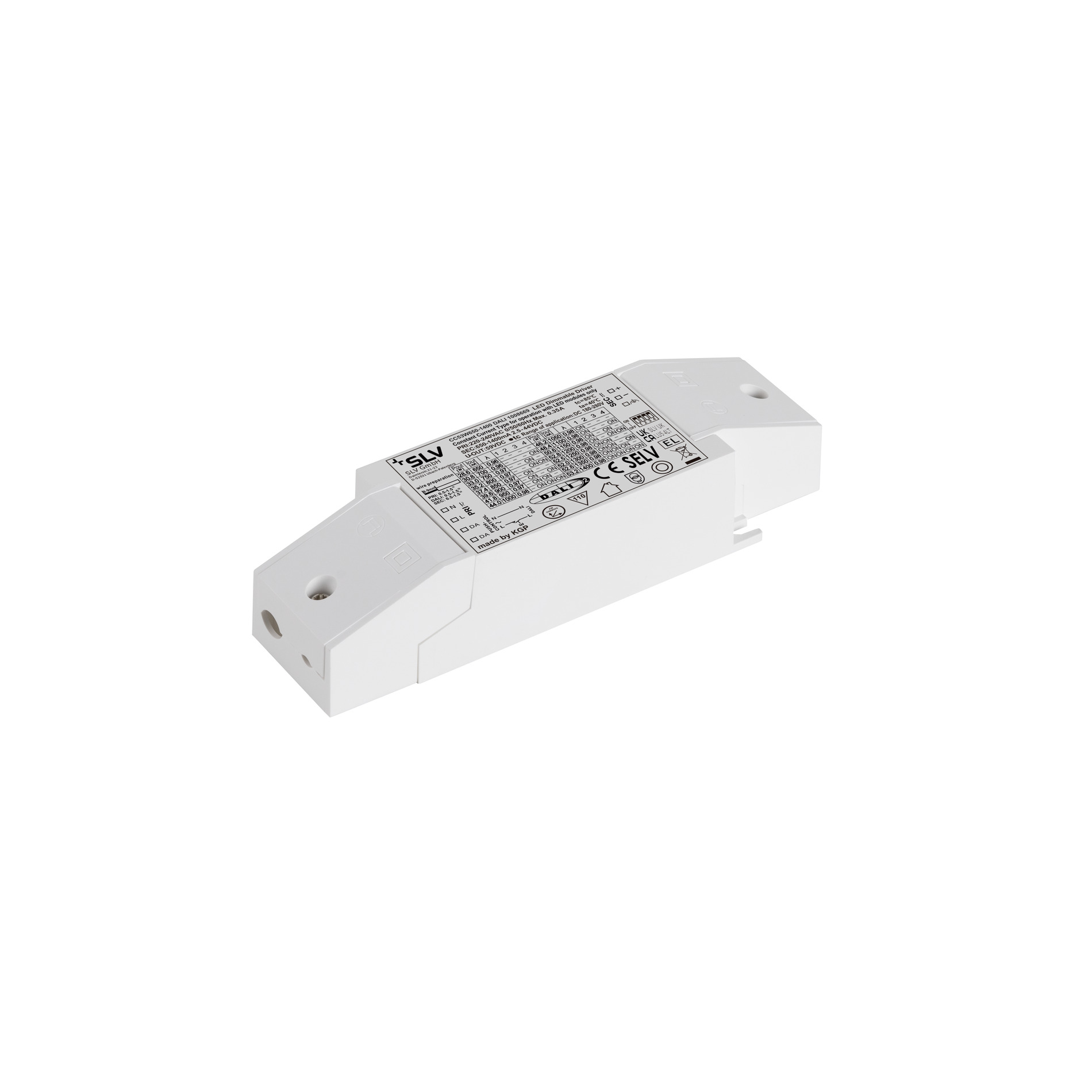 Slv LED Treiber 53W 650-1400mA DALI weiß Pic_1