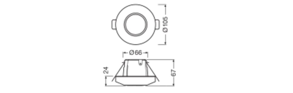 Ledvance SENSOR DALI-2 LIGHT/PRESENCE-8 INFRARED CEILING Pic_3