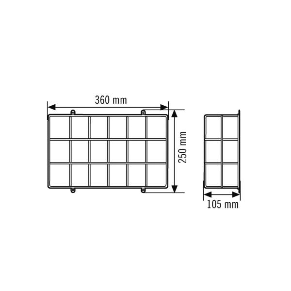 Esylux SLF 30 BASKET GUARD WALL Pic_1