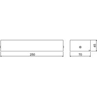 Nobile Licht Baldachin weiß für LED Panel Flat Pic_1