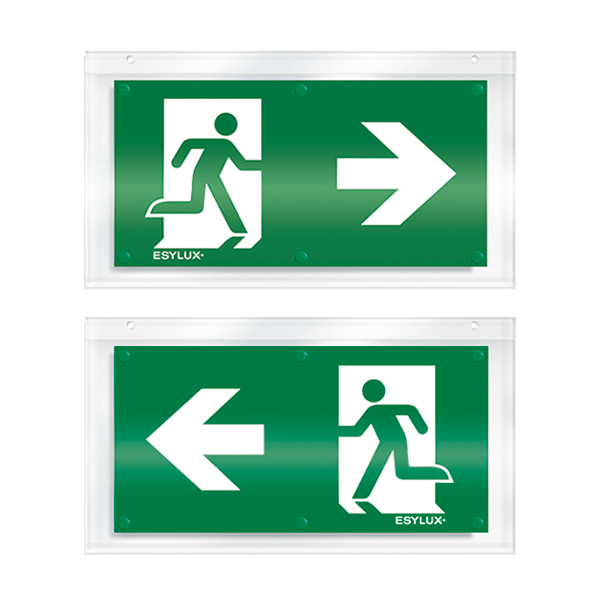 ESYLUX DEUTSCHLAND GMBH Piktogramm-Scheibe 32 zweiseitig rechts/links Pic_1