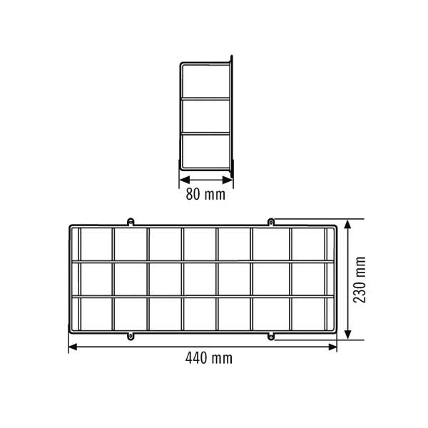 ESYLUX DEUTSCHLAND GMBH SLX/ELX BASKET GUARD WALL Pic_1
