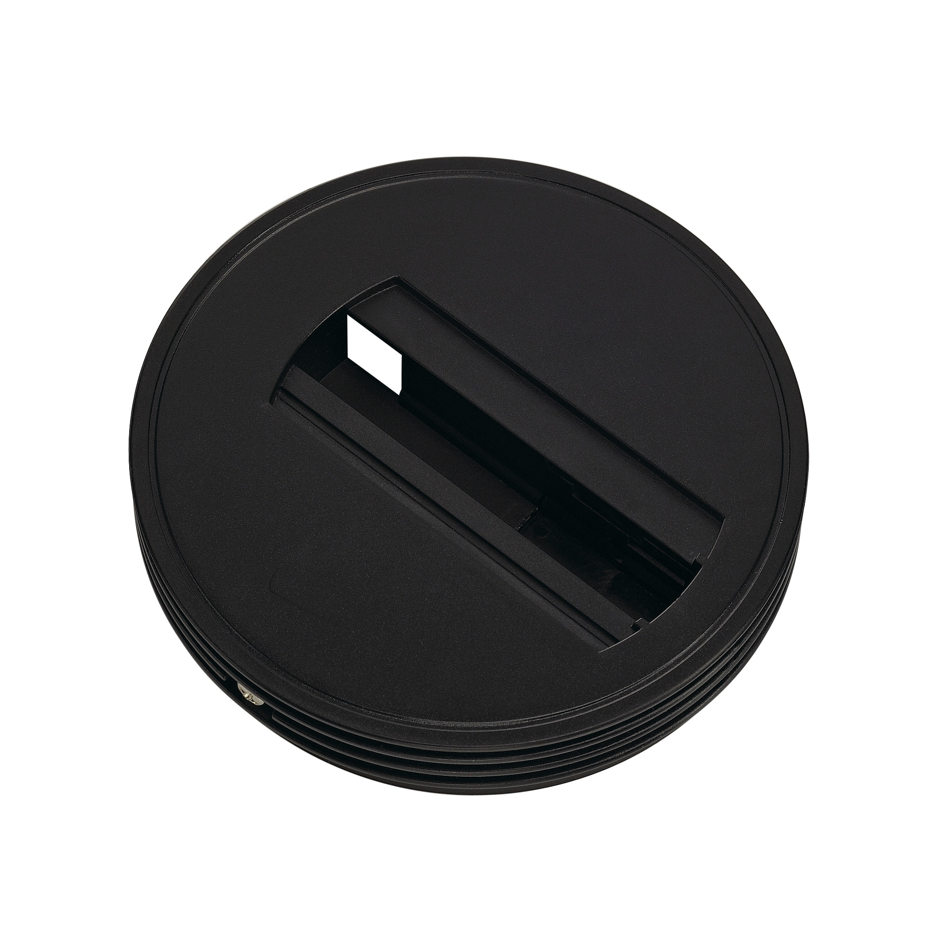 SLV ELEKTRONIK GMBH 1~ Einbauschiene Deckenrosette schwarz Pic_1