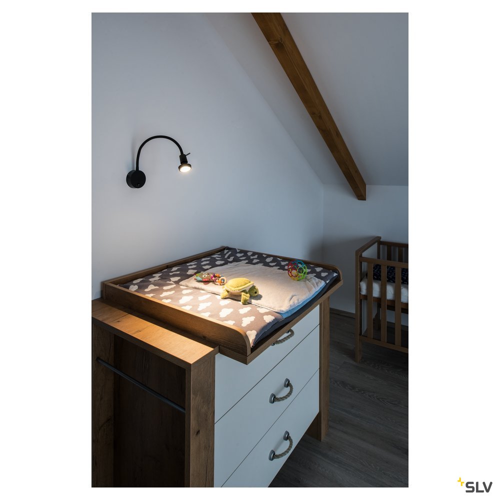SLV ELEKTRONIK GMBH Decoring 51mm schwarz für GU10 Pic_1