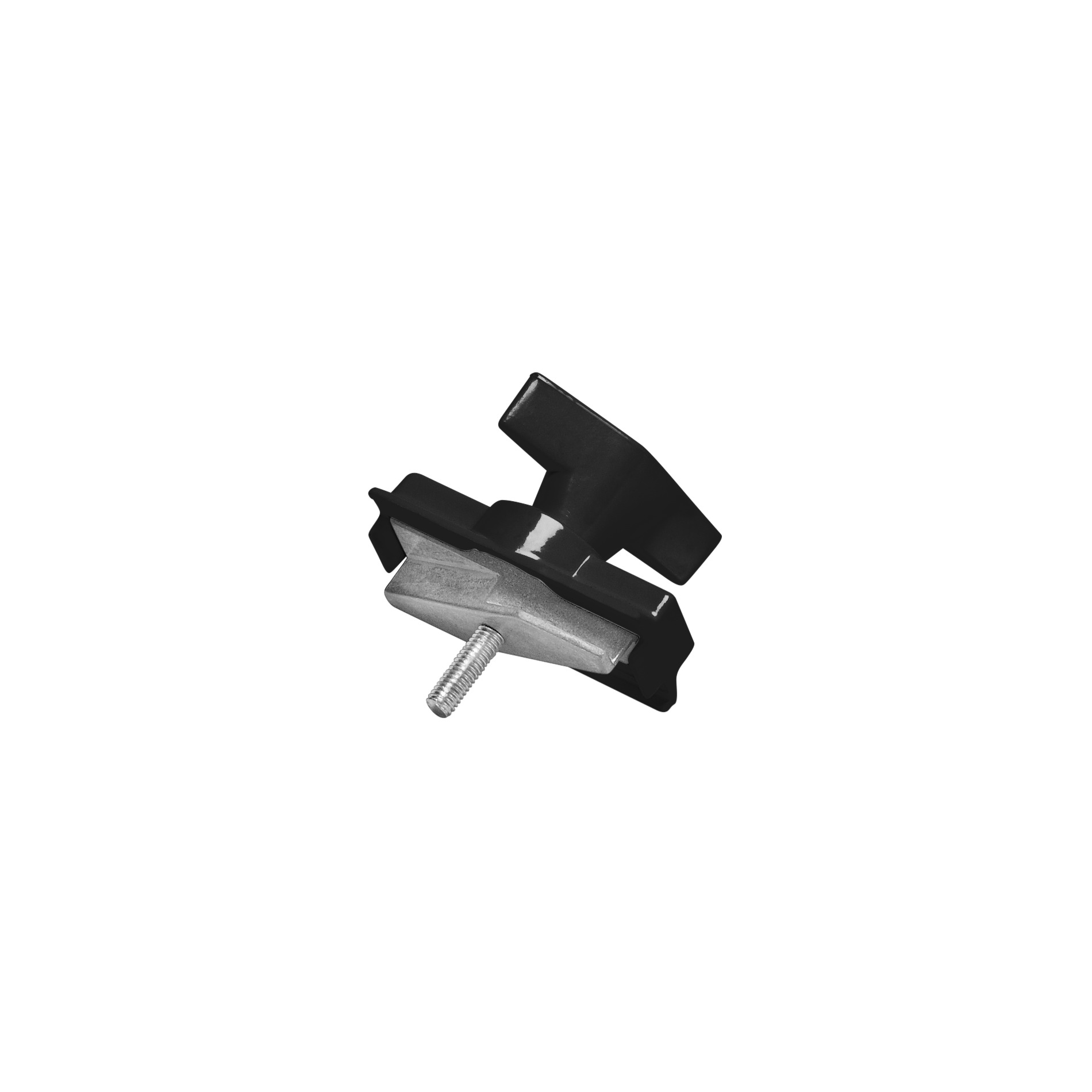 Slv S-TRACK Leuchtenadapter mech. schwarz Pic_1