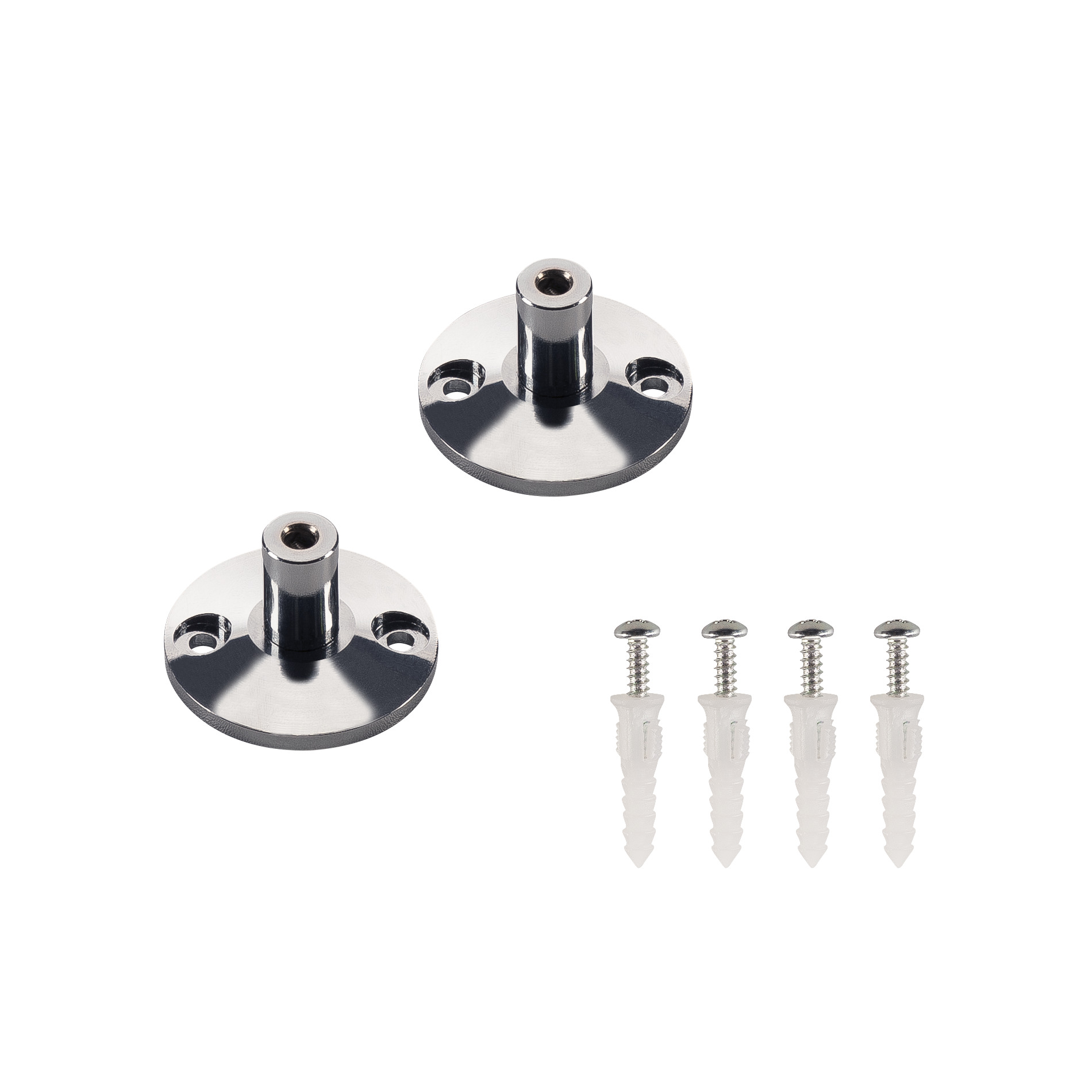 Slv TENSEO Wandhalter 3cm chrom Pic_1
