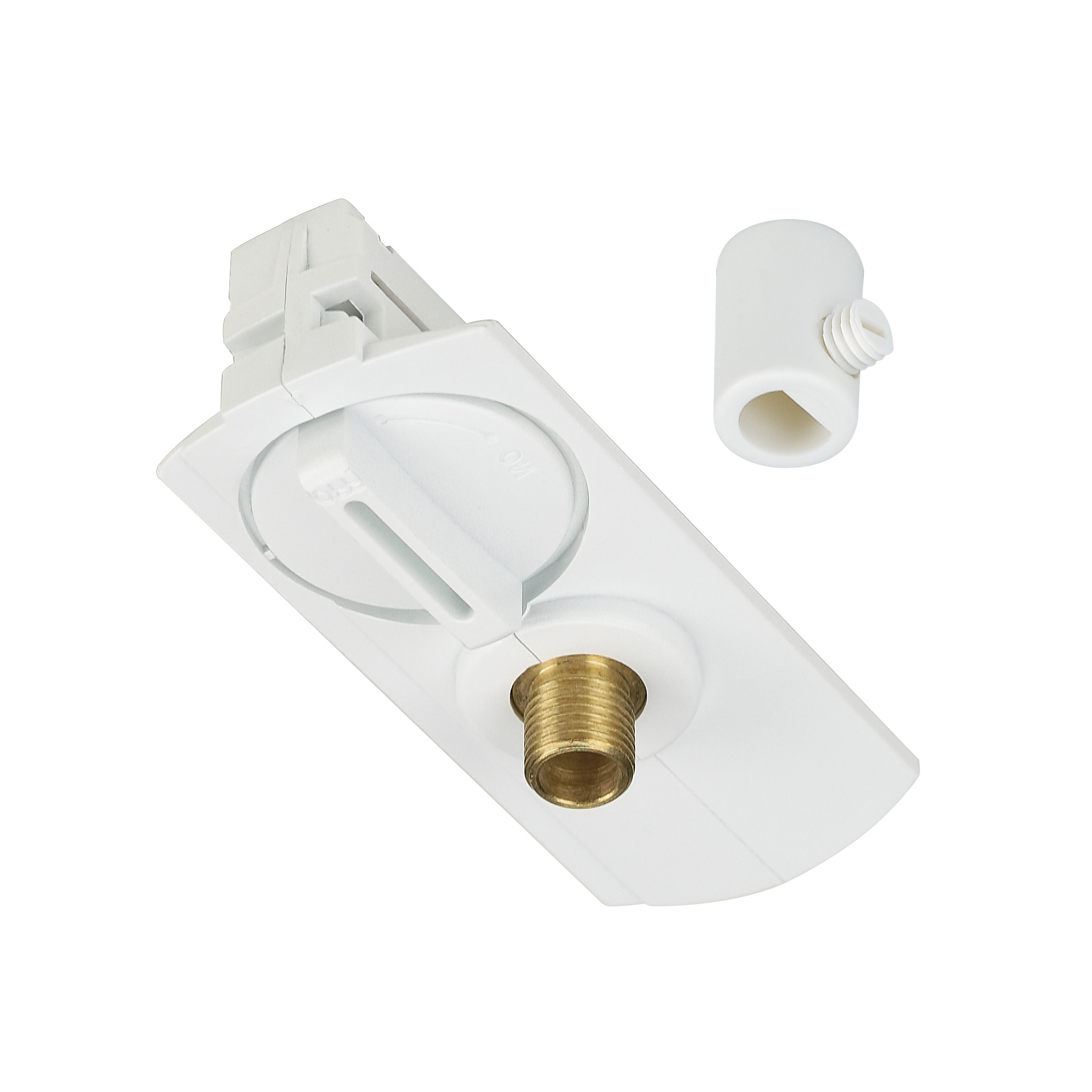 Slv 1~ Pendelleuchtenadapter weiß Pic_1