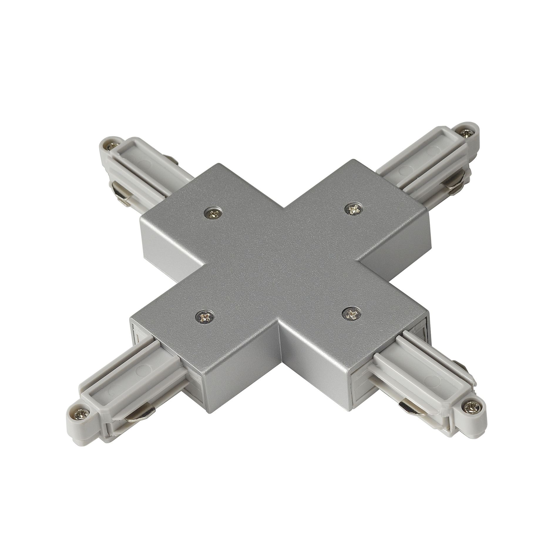 Slv 1~ A-Schiene X-Verbinder grau Pic_1