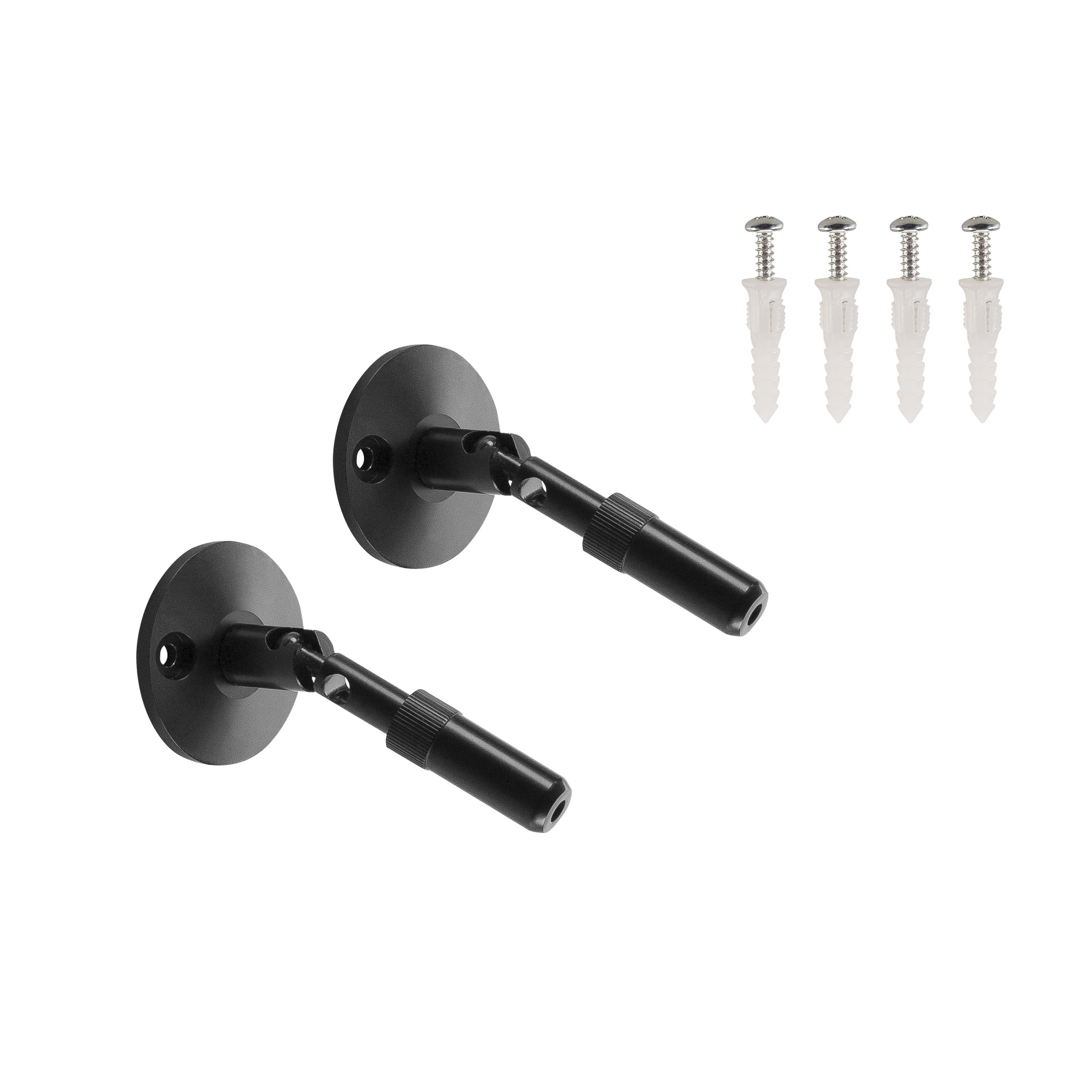 Slv TENSEO Wandhalter 10cm schwarz Pic_1