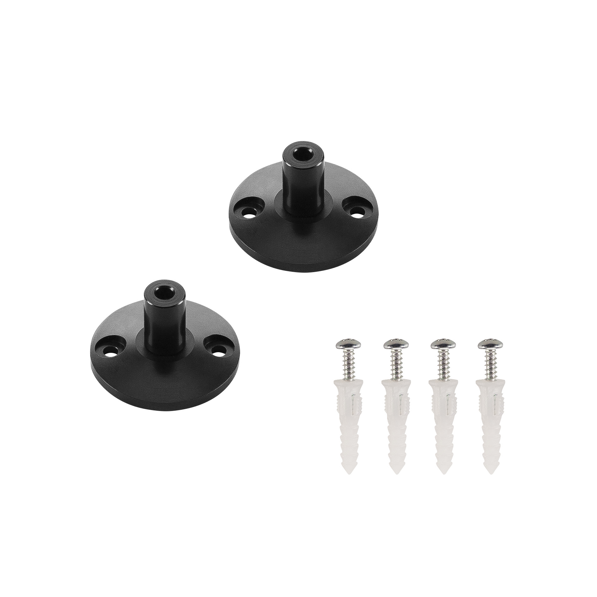 Slv TENSEO Wandhalter 3cm schwarz Pic_1