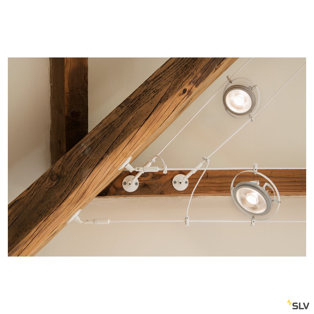 Slv TENSEO Wandhalter 10cm weiß Pic_2