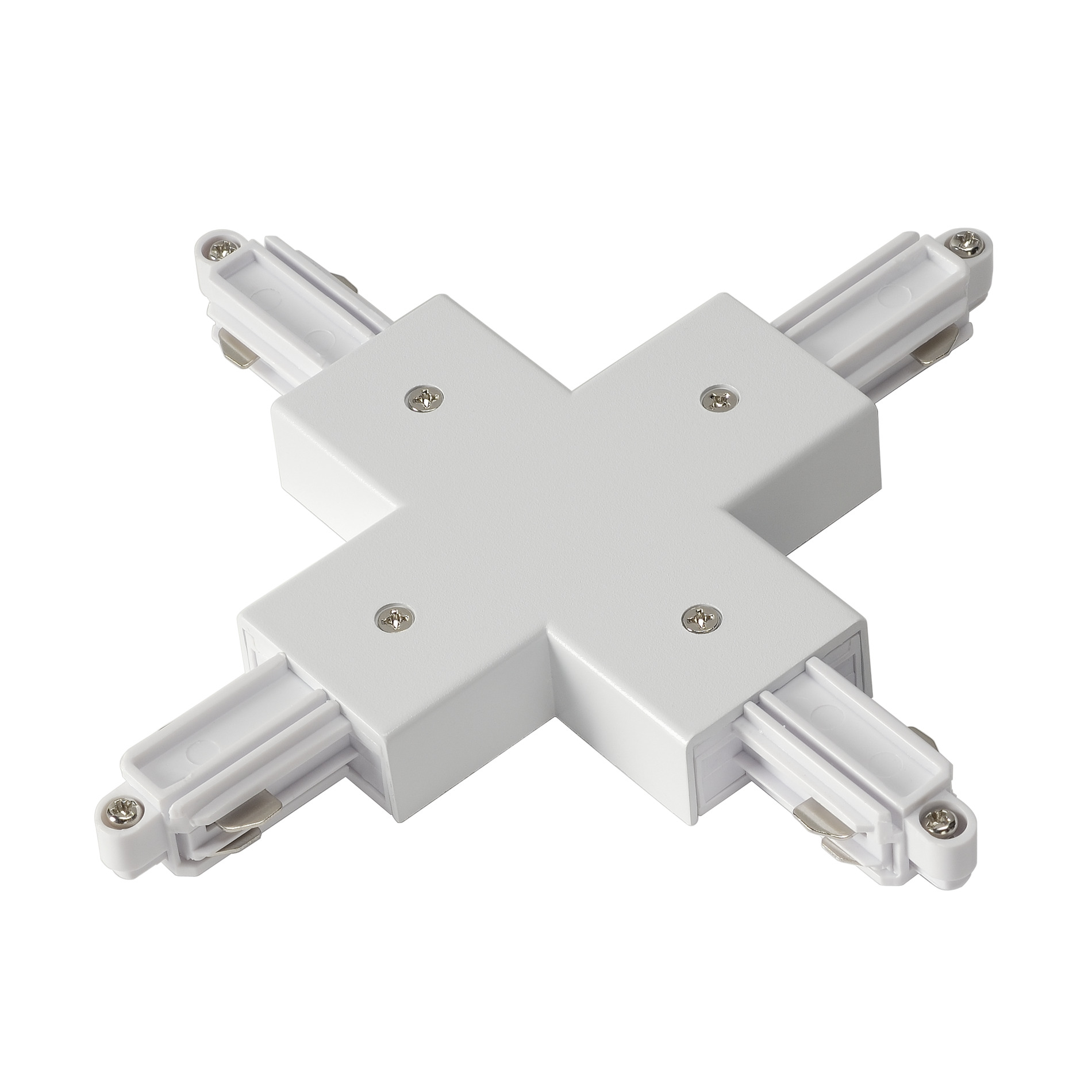Slv 1~ A-Schiene X-Verbinder weiß Pic_1