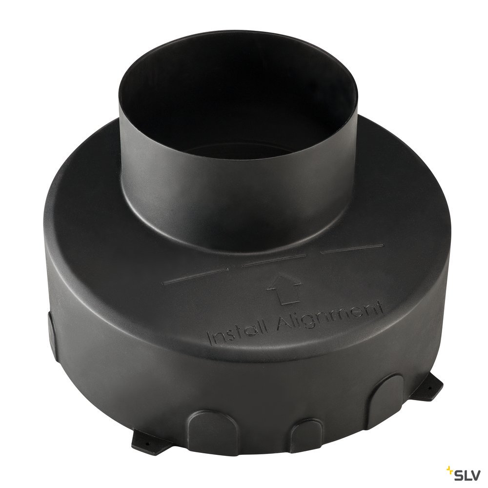 Slv DASAR® PREMIUM Bodeneinbautopf schwarz Pic_1