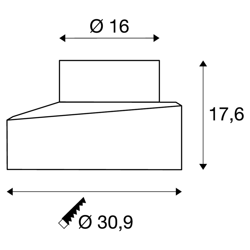 Slv DASAR® PREMIUM Bodeneinbautopf schwarz Pic_2